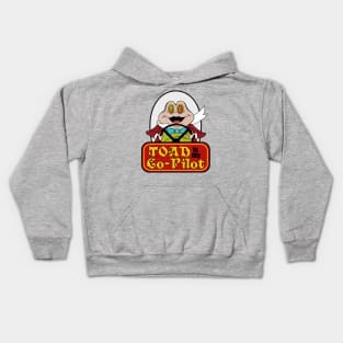 Toad is My Co-Pilot Kids Hoodie